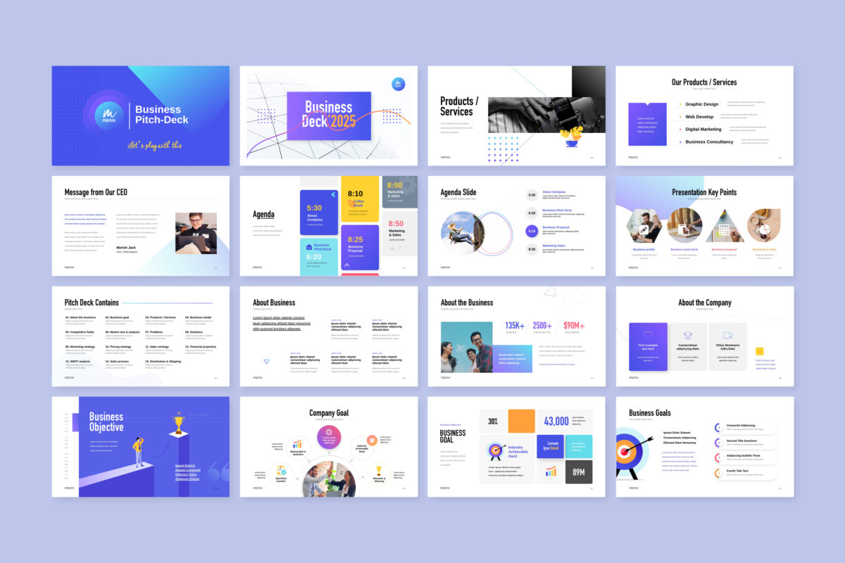 Impress | Pitch Deck Presentation image 1