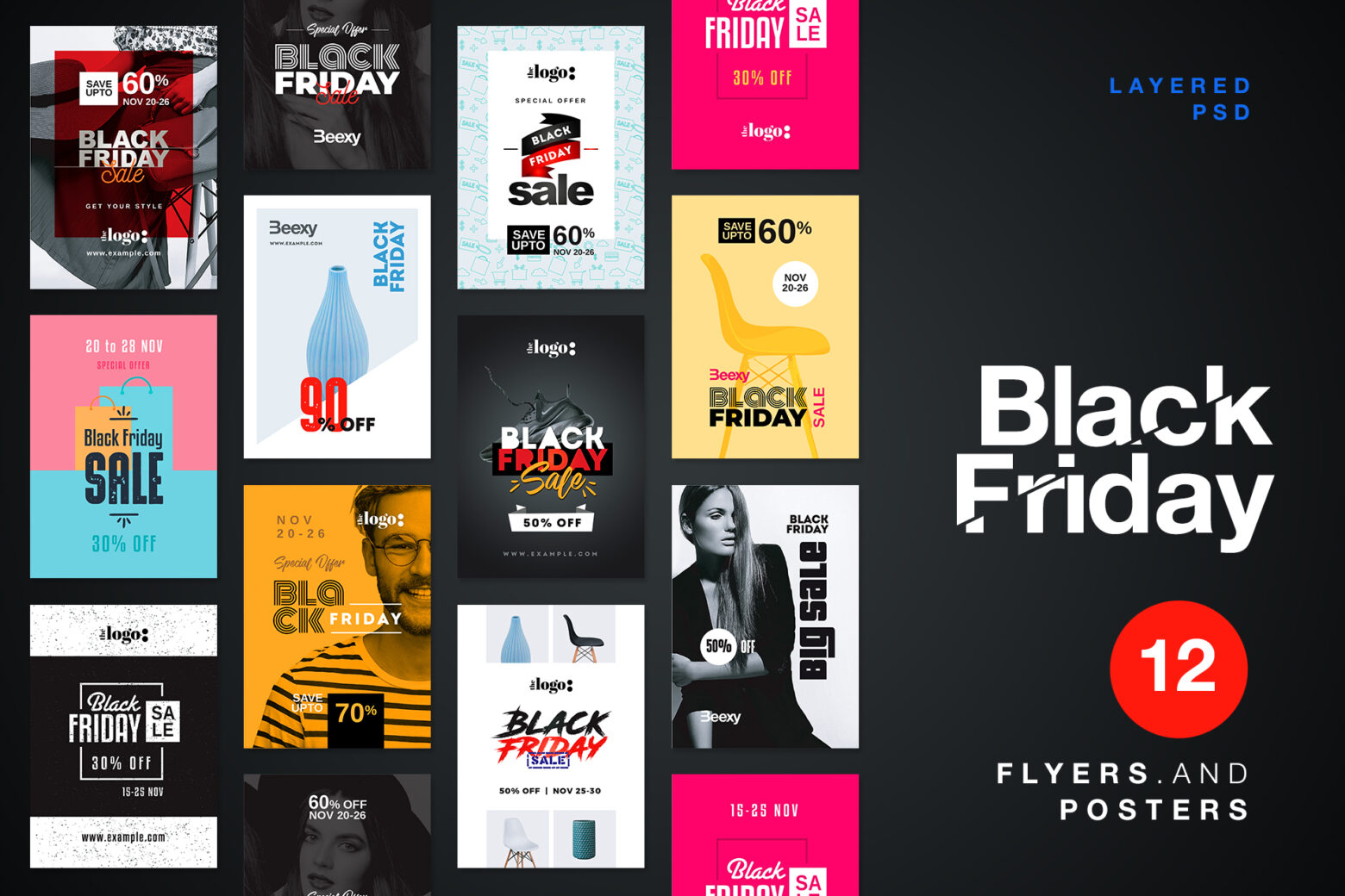 Sale Flyer & poster Template cover image