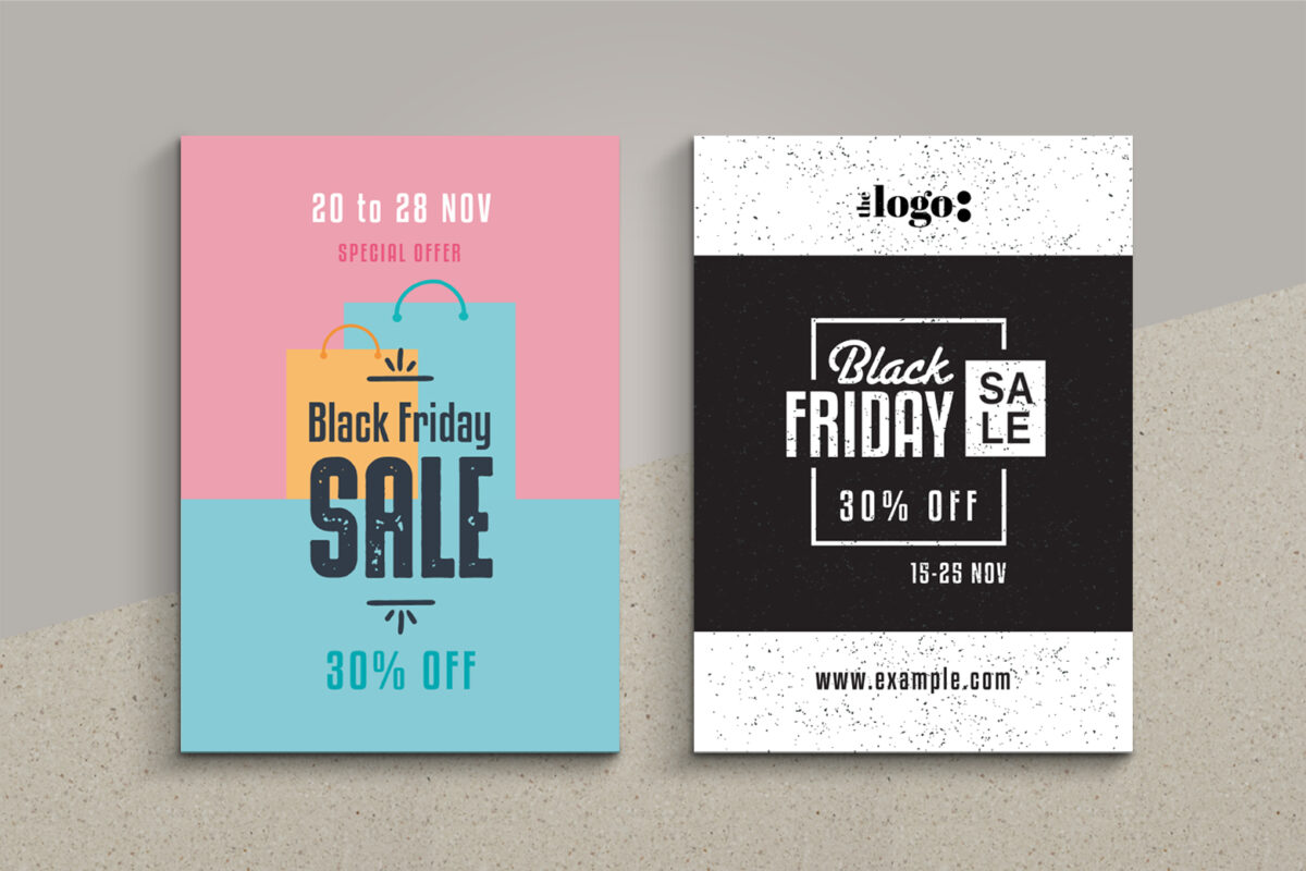 Sale Flyer & poster Template image 3
