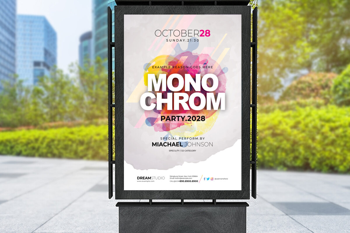 Simple Party Flyer And Poster image 2