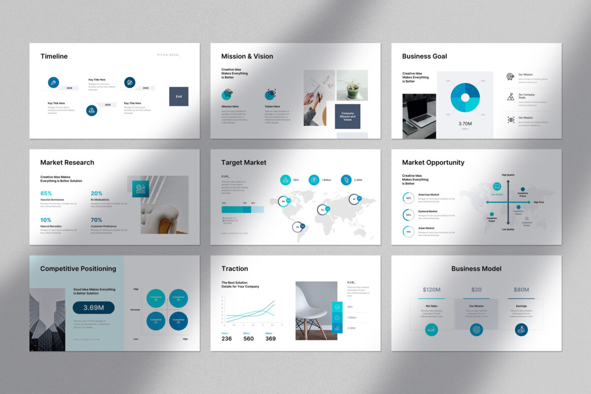 Pitch-Deck Presentation Template image 3