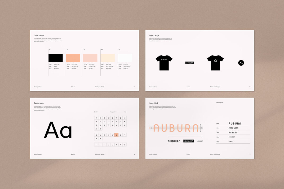 Auburn – Brand Guidelines image 3