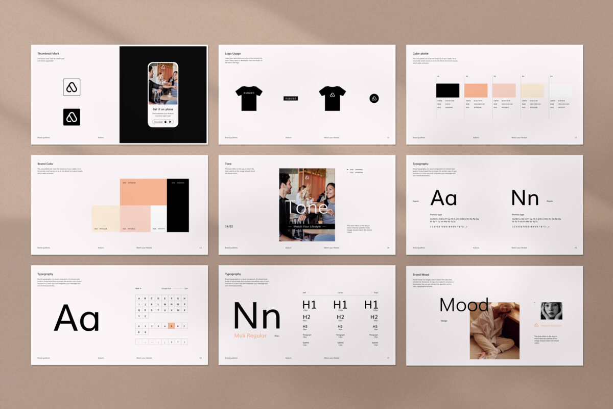 Auburn – Brand Guidelines image 7
