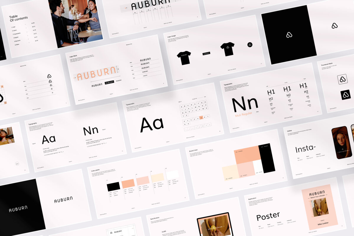 Auburn – Brand Guidelines image 9