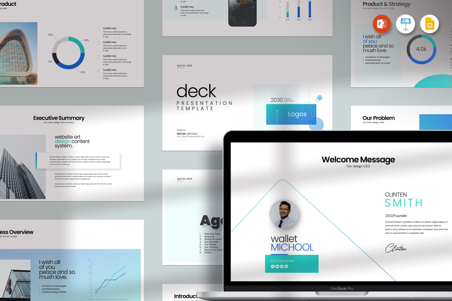 Deck Presentation Template cover image
