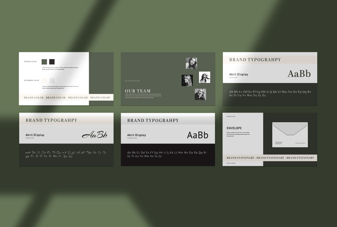 Brand Guideine Presentation Templat image 3