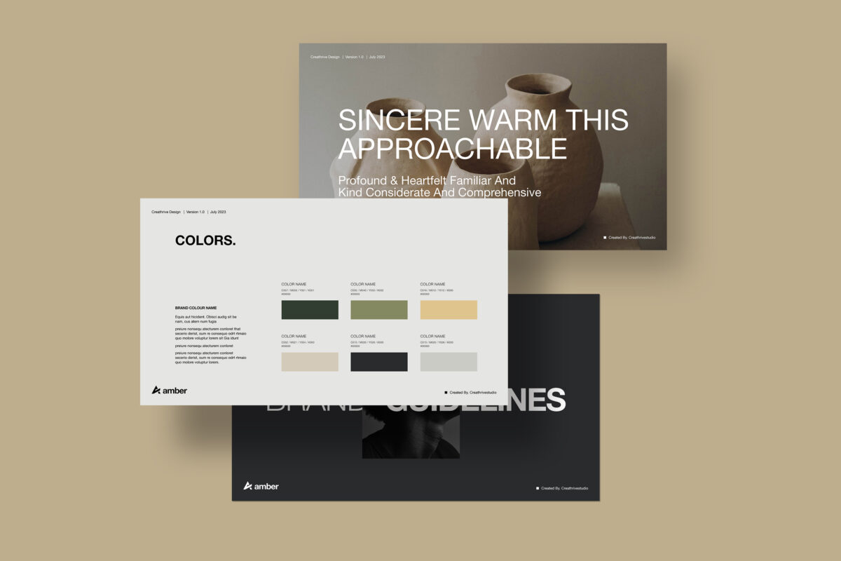 Amber | Brand Guidelines image 7