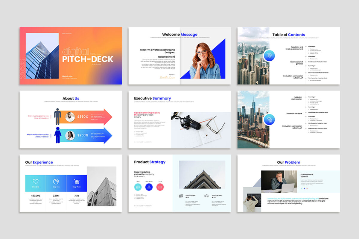 Digital Pitch Deck GSL Template image 1