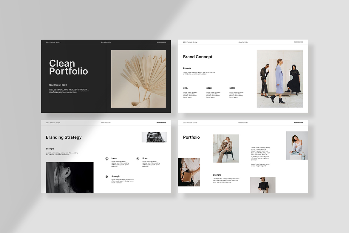 Clean Portfolio Presentation image 5