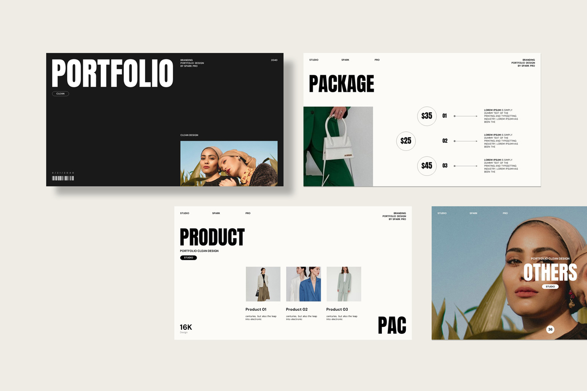 Portfolio Design Template image 5