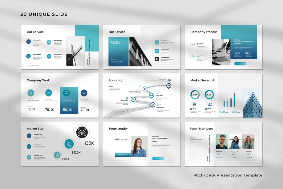 Pitch Deck Keynote Template image 3