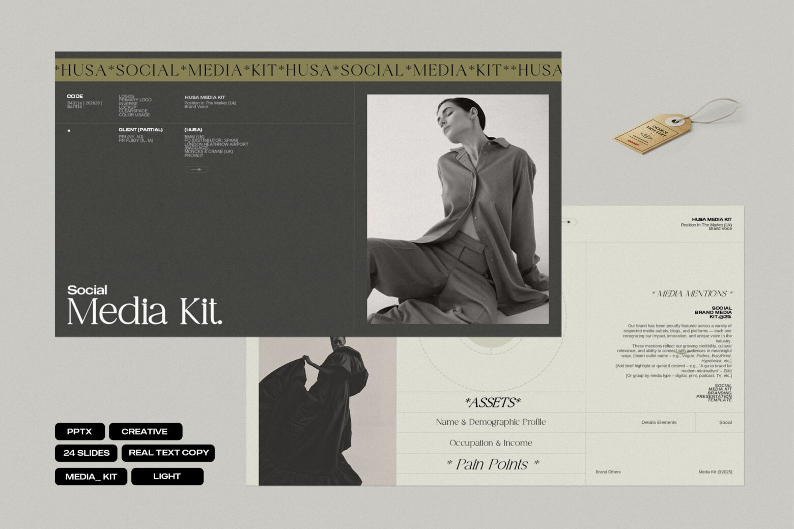 Brand Media Kit_ Keynote cover image