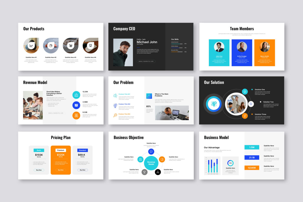 Business Pitch Deck Template image 4