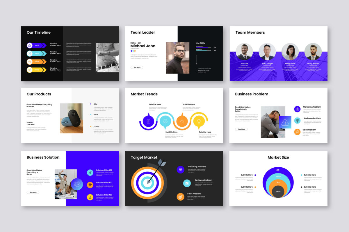 Business Presentation Template image 3
