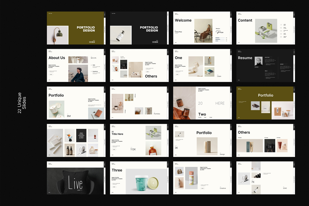 Portfolio Design Powerpoint image 10