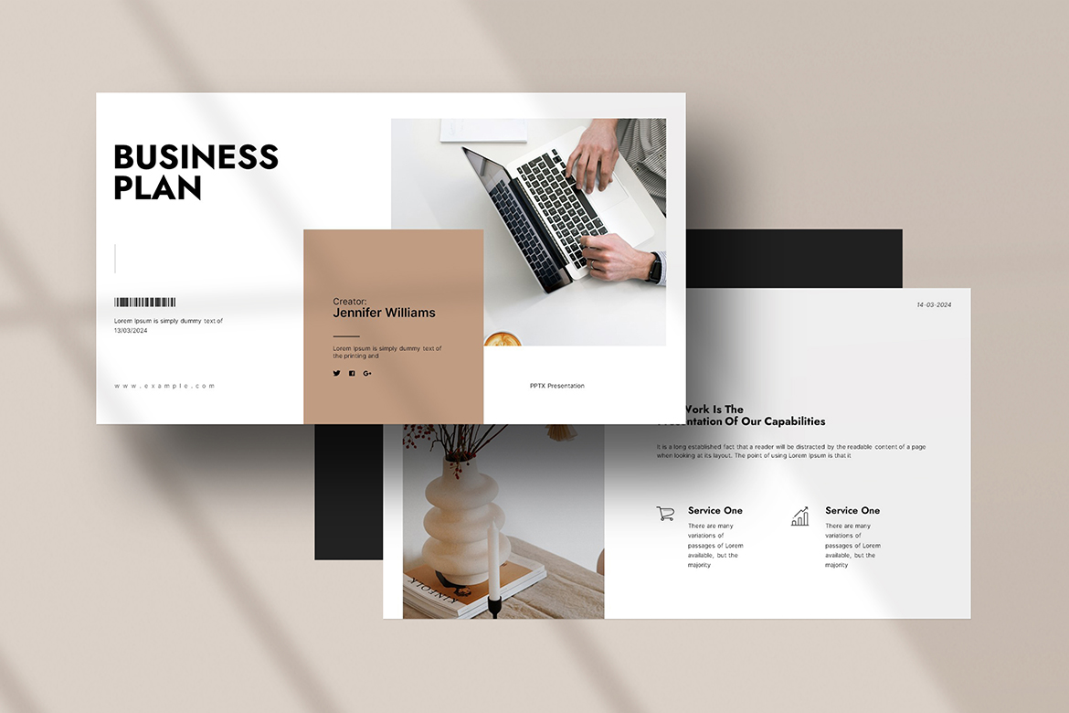 Business Plan PowerPoint Template image 3
