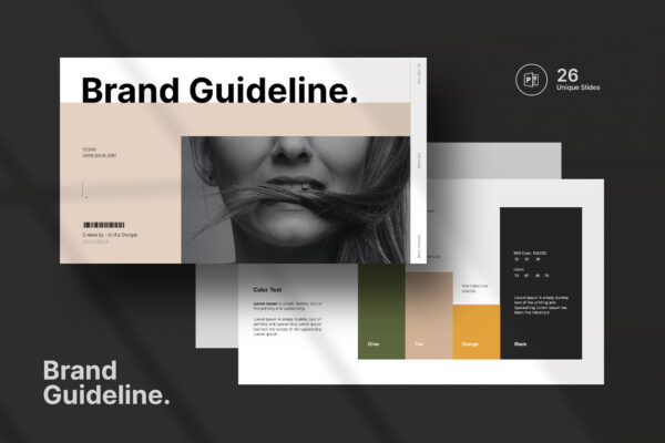 Brand Guideline Presentation cover thumb