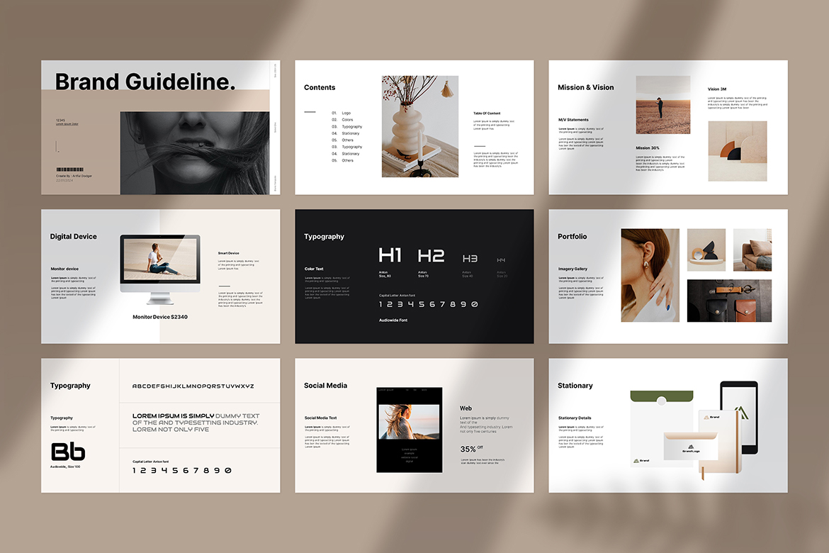 Brand Guideline Presentation image 8