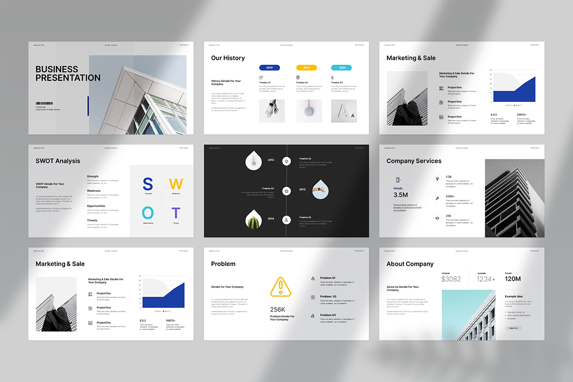 Business Plan Powerpoint Template image 7