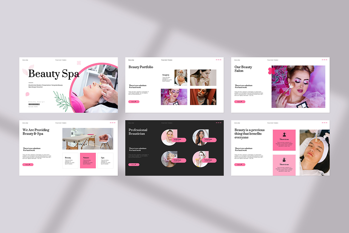 Beauty Spa PowerPoint Template image 5