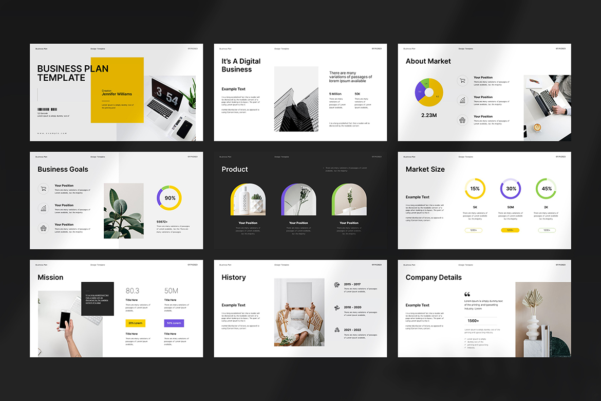 Business Plan PowerPoint Template image 7