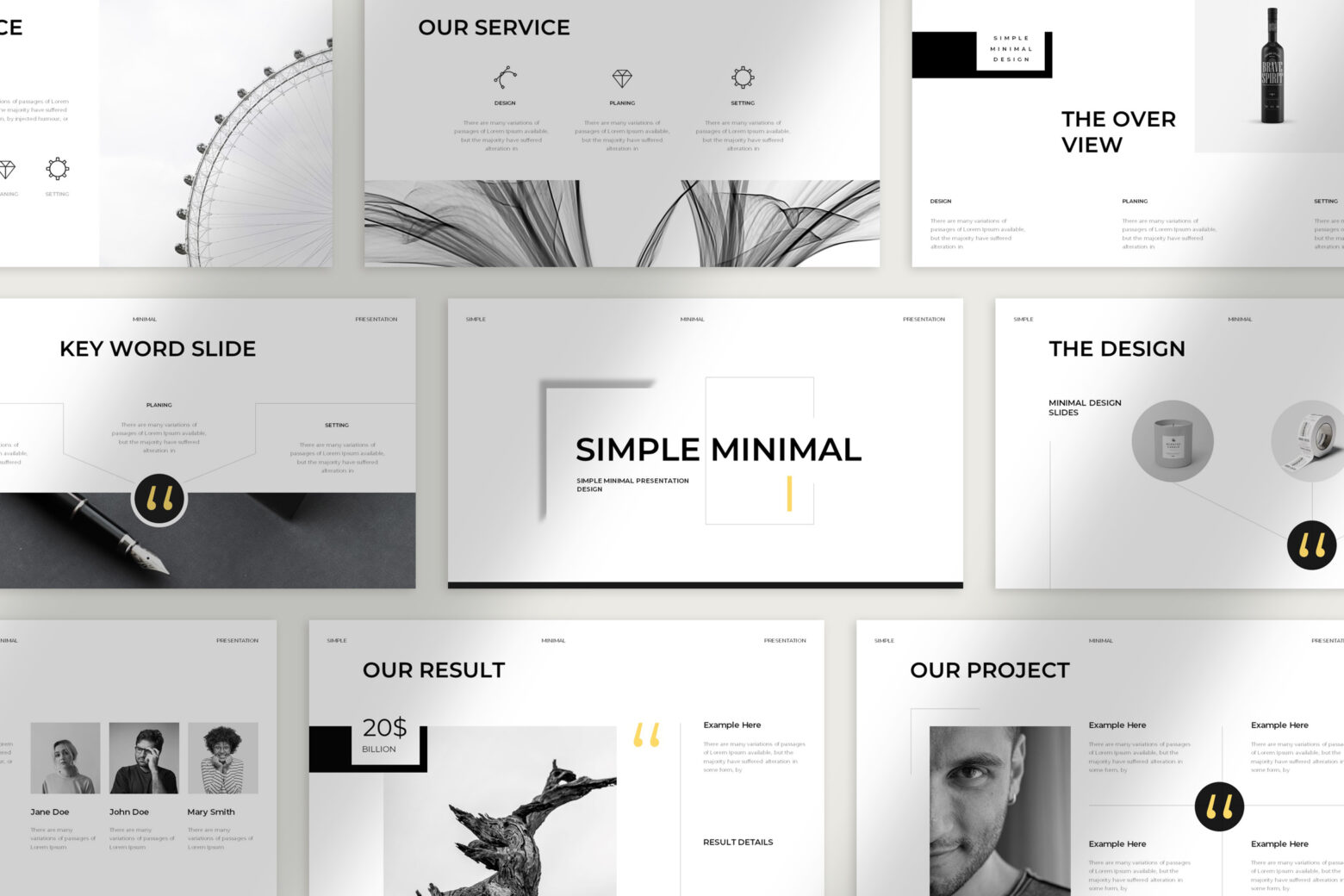 Simple Minimal Presentation cover image