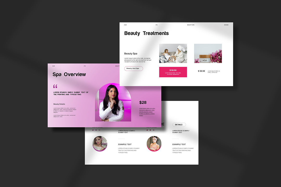 Beauty & Spa Presentation Template image 3