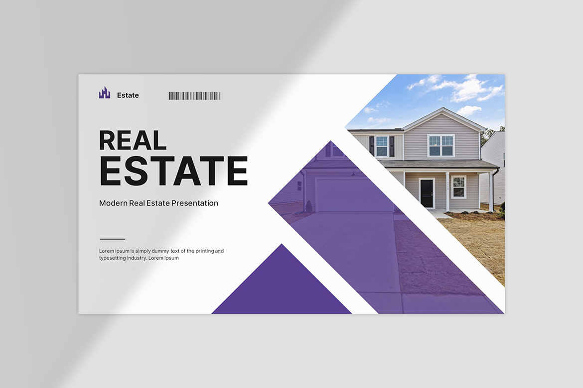 Real Estate Presentation Template image 3