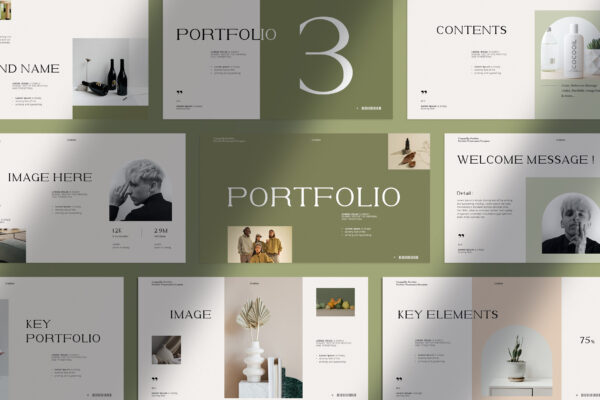 Portfolio Presentation Template cover thumb