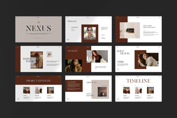 Portfolio Presentation Template cover thumb
