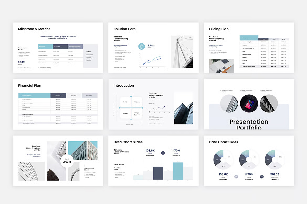 Business Plan PowerPoint Template image 6