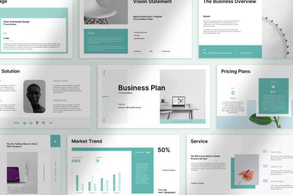 Business Plan Presentation cover thumb