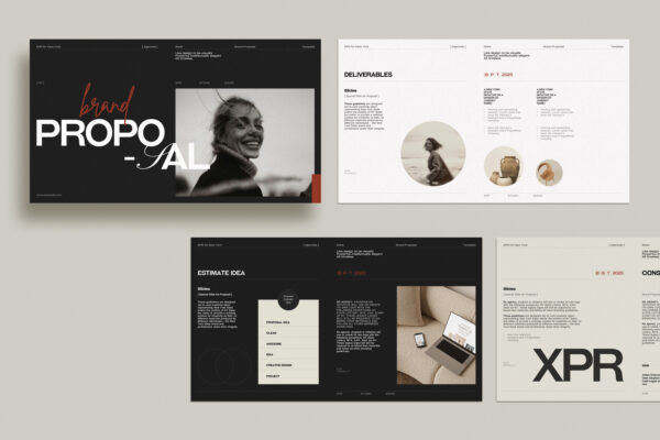 Brand Proposal Google Slide cover thumb