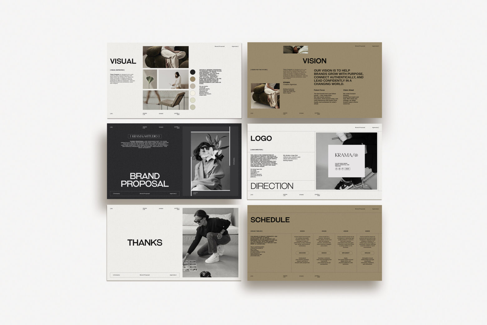 Brand Proposal InDesign cover image