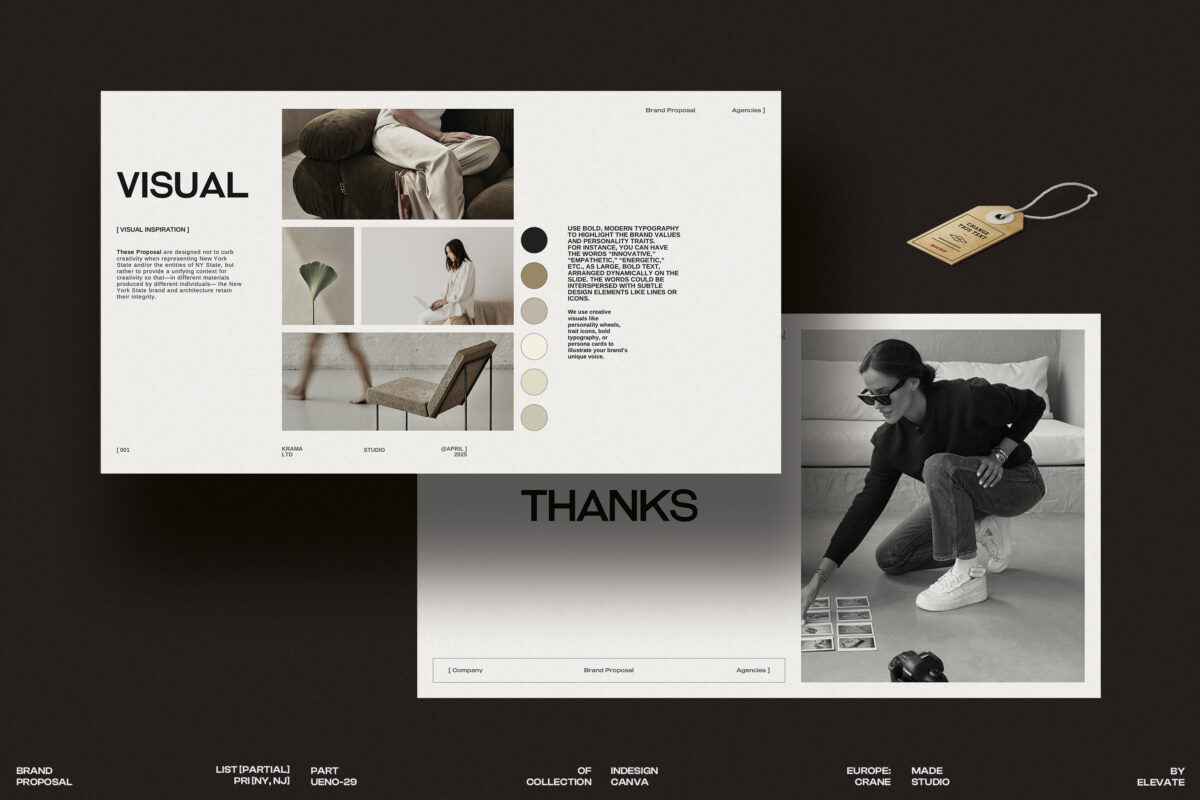 Brand Proposal InDesign image 2