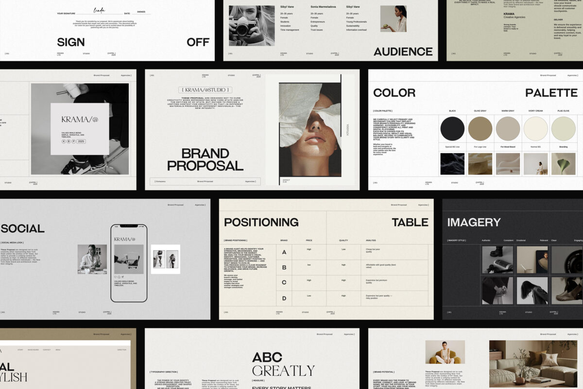 Brand Proposal InDesign image 5