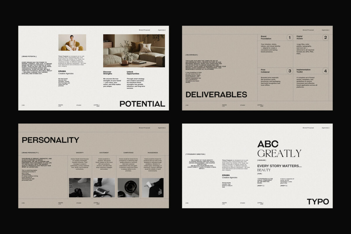 Brand Proposal InDesign image 9