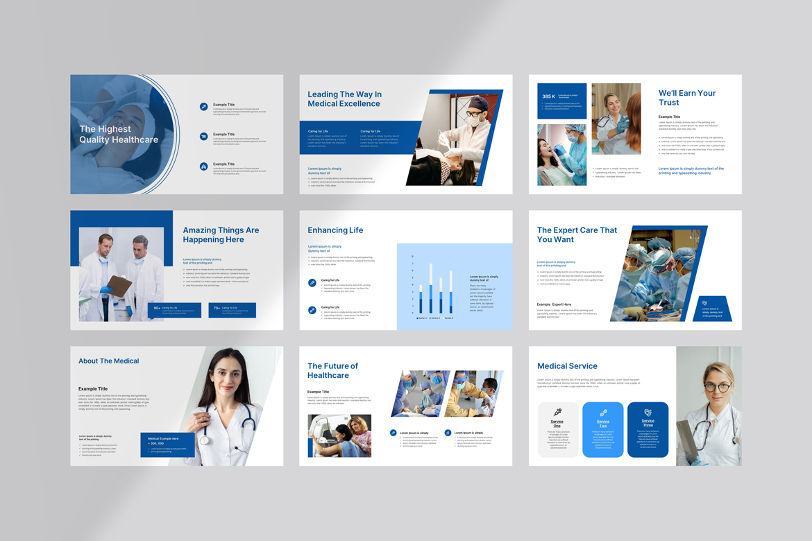 Medical Presentation Template image 6