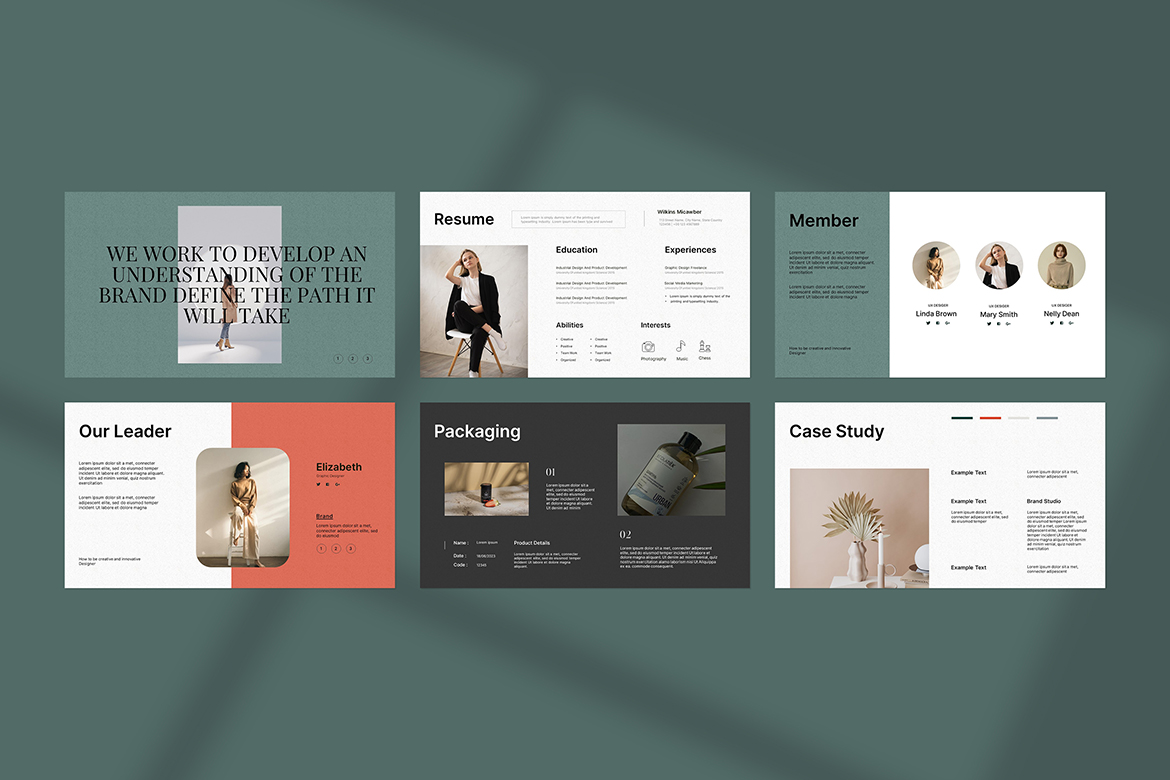 Portfolio Presentation Template image 4