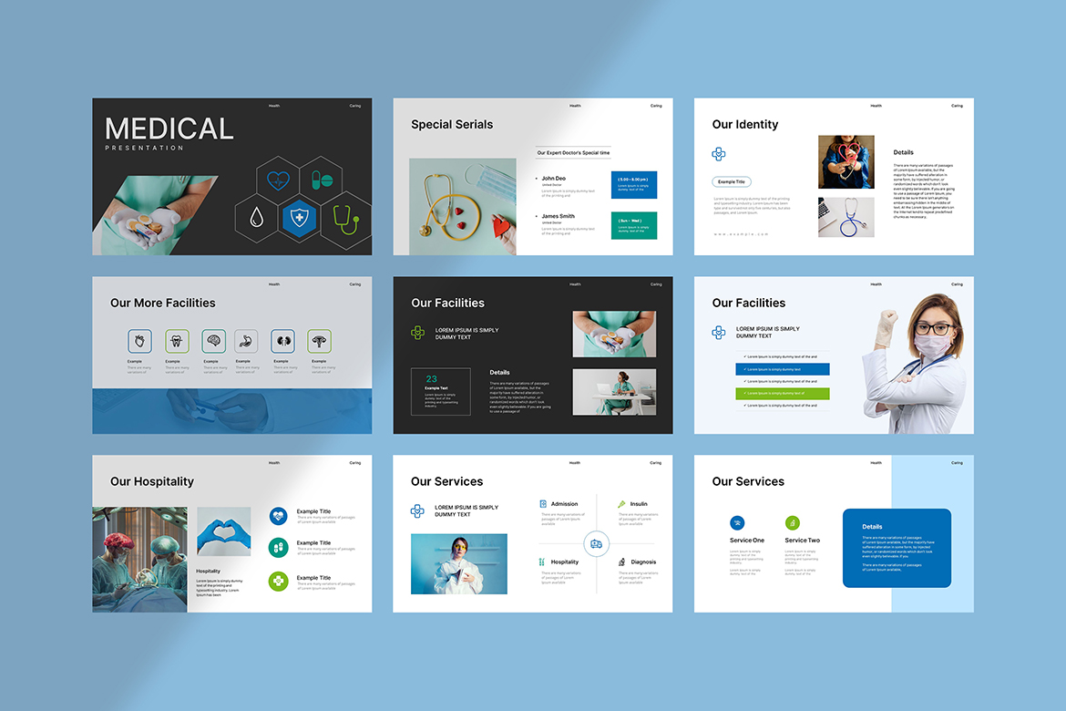 Medical Presentation Template image 5