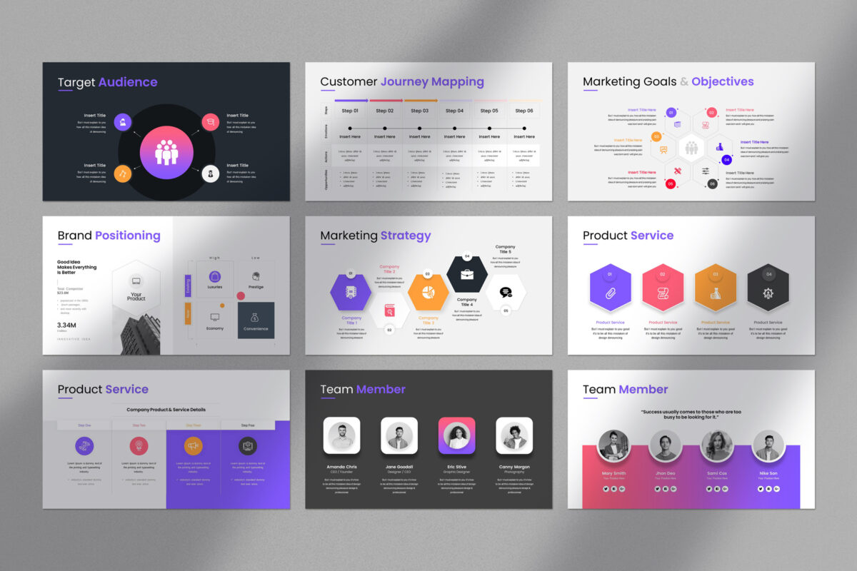 Marketing Plan Google Slides image 3