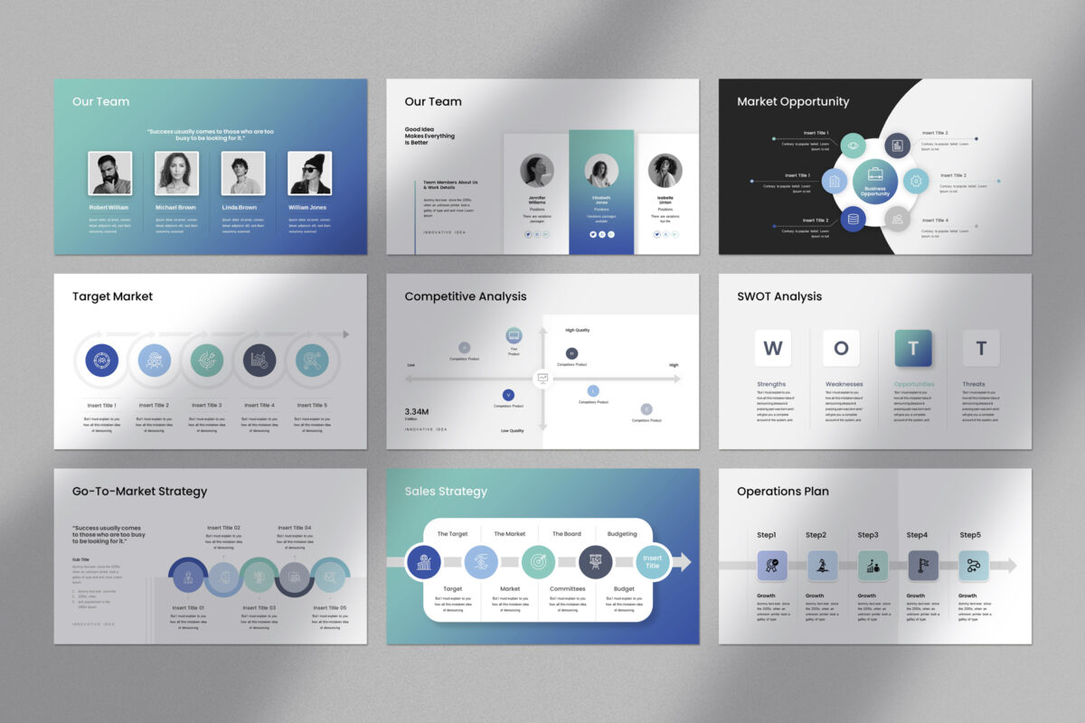Business Plan PowerPoint image 3