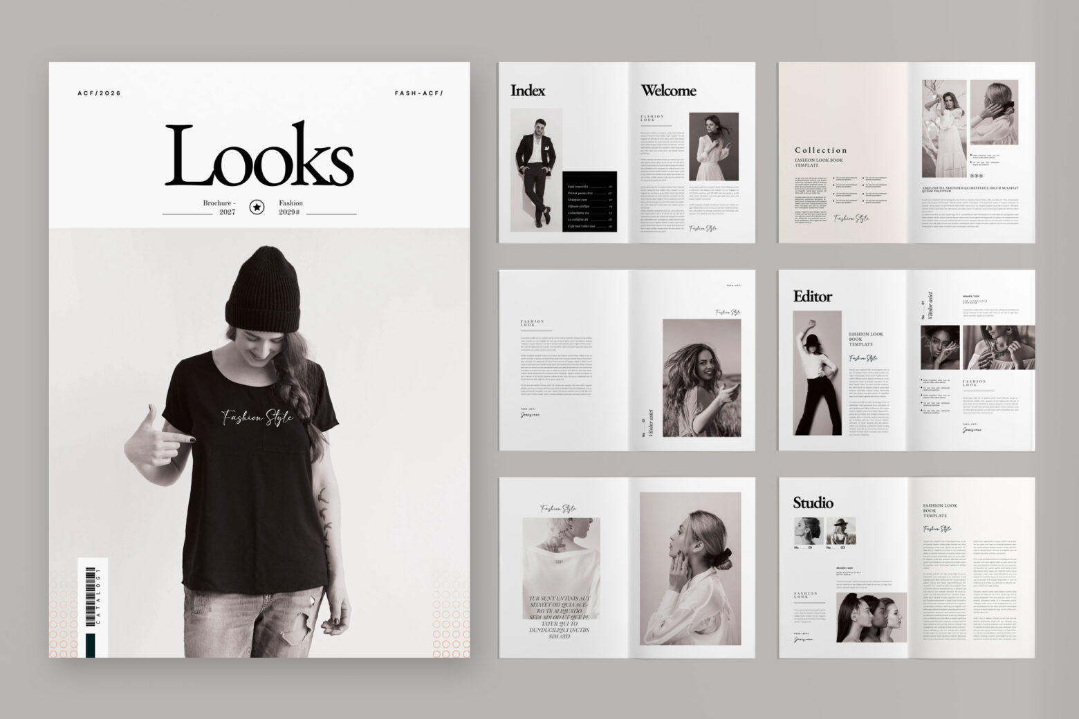 Fashion Magazine Template cover image