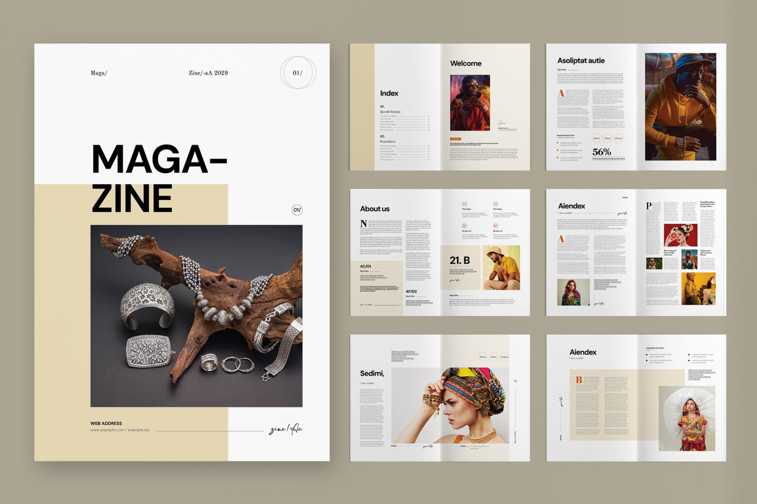 Lifestyle Magazine cover image