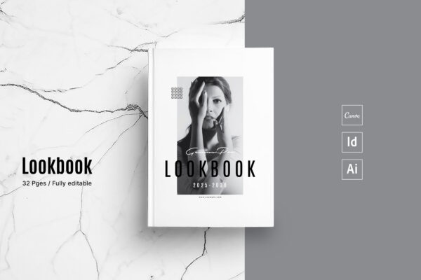 Lookbook portfolio brochure cover thumb