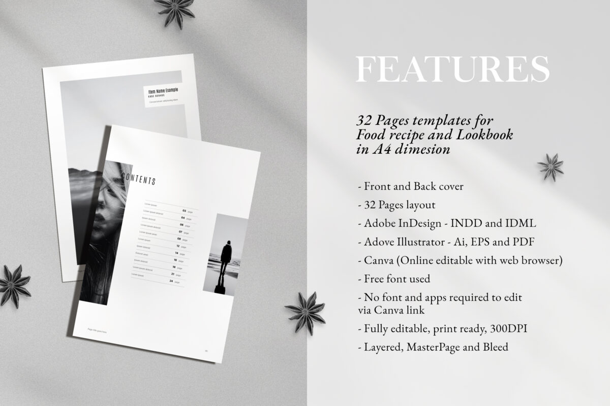 Lookbook portfolio brochure image 1