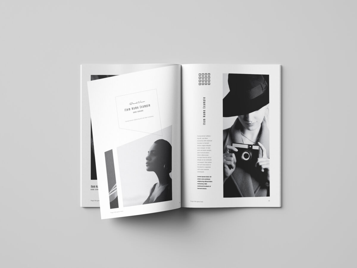 Lookbook portfolio brochure image 3