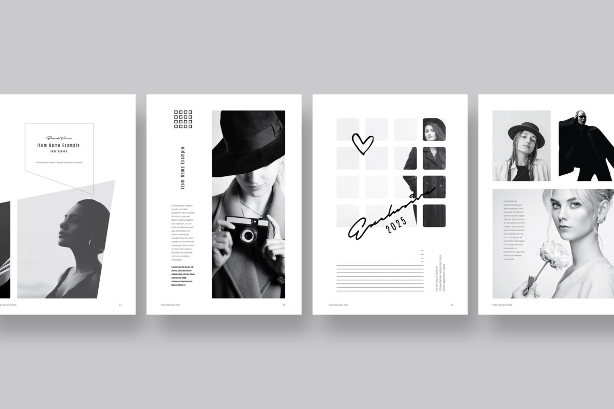 Lookbook portfolio brochure image 6