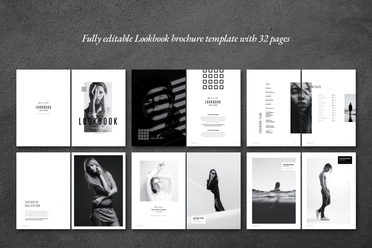 Lookbook portfolio brochure image 8