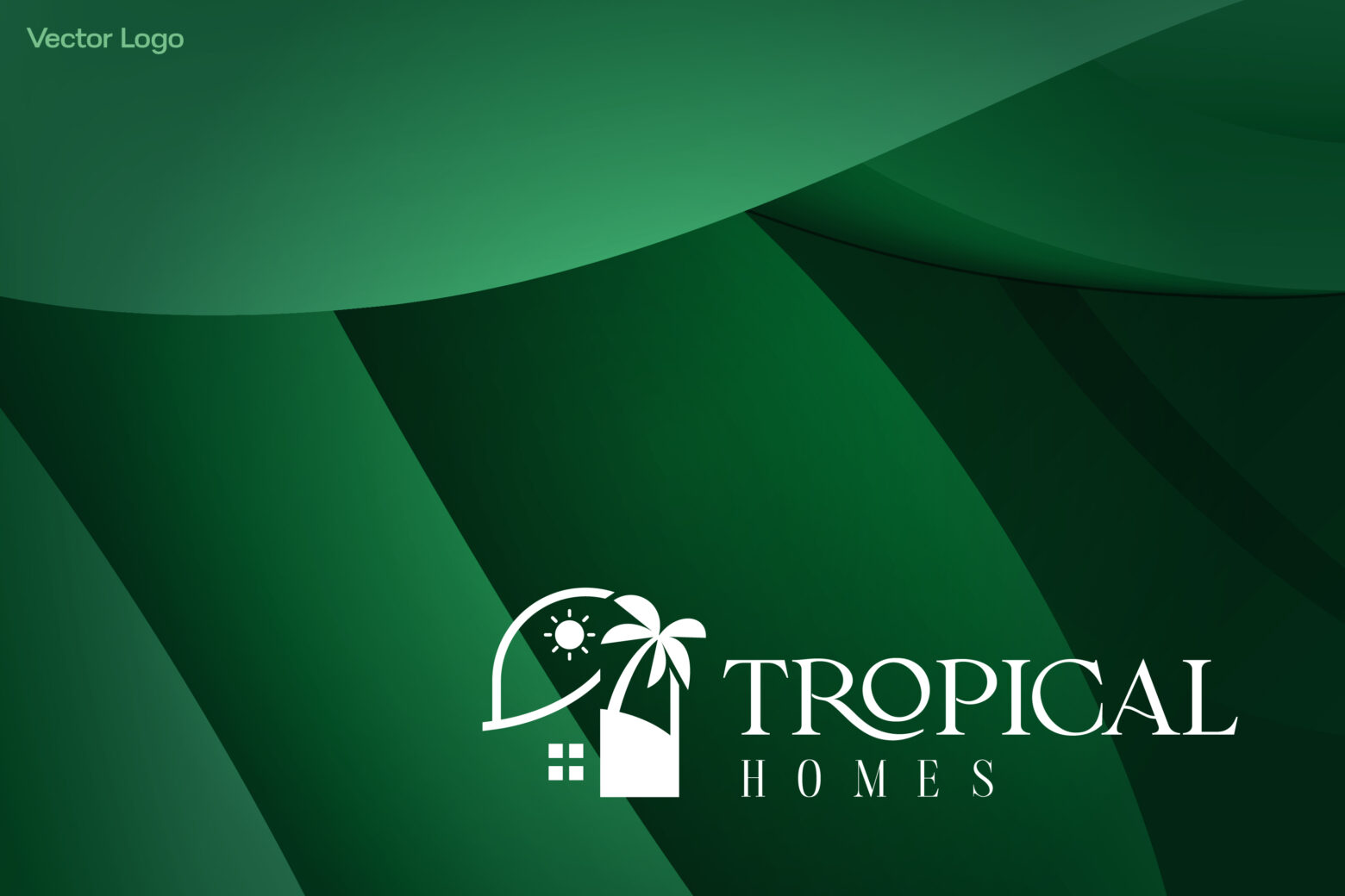 Tropical Home Real Estate Logo cover image